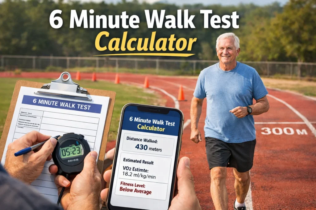 6 Minute Walk Test Calculator